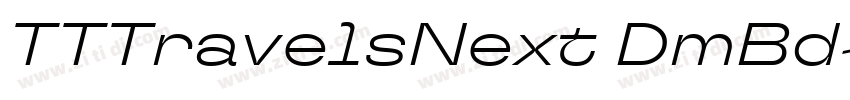 TTTravelsNext DmBd字体转换